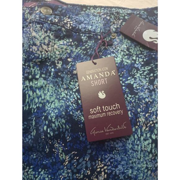 Gloria Vanderbilt Ladies Amanda Short Classic Five Pocket Style NWT Size 14 - Picture 3 of 7
